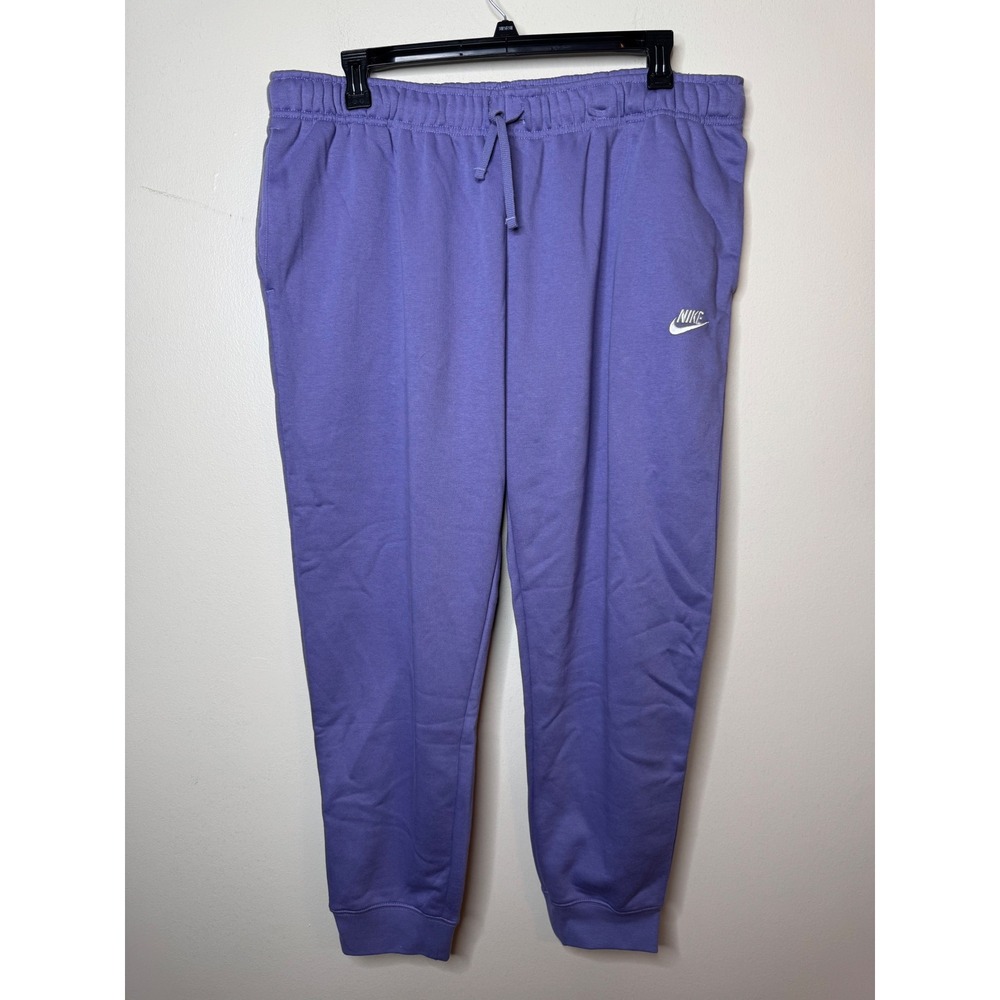 Nike Sportswear Club Fleece Joggers Lapis Purple Mid Rise XXL